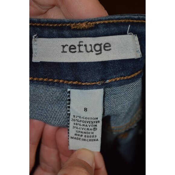 Refuge Women's Jeans Size 8 Distressed Skinny Pants Lot of 2 - Picture 6 of 6